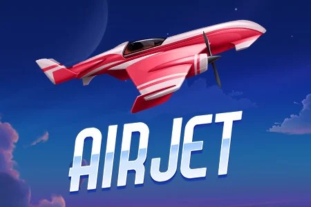 Air Jet logo by 100HP Gaming at Slotmafia CasinoAir Jet