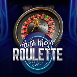 Auto Mega Roulette slot logo by Pragmatic Play at Slotmafia Casino