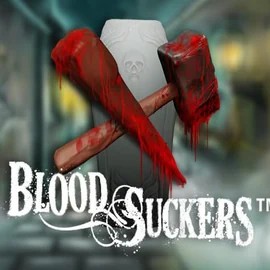 Blood Suckers online game logo by NetEnt on slotmafiacasinos.com