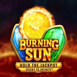 Burning Sun slot logo by Wazdan at Slotmafia CasinoBurning Sun
