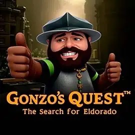 Logo of Gonzo's Quest from NetEnt at Slotmafia Casino