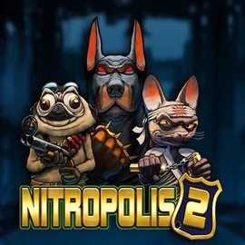 Nitropolis 2 game by ELK Studios – logo hosted on Slotmafia Casino