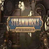 Logo of Steamworks The Workshop from Peter & Sons at Slotmafia Casino