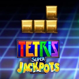Tetris Super Jackpots by WMS, showcased at slotmafiacasinos.com – game logo
