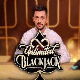 Live Casino logo of Unlimited Blackjack from Ezugi at Slotmafia Casino
