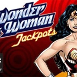 Jackpots logo of Wonder Woman Jackpots from Amaya at Slotmafia Casino